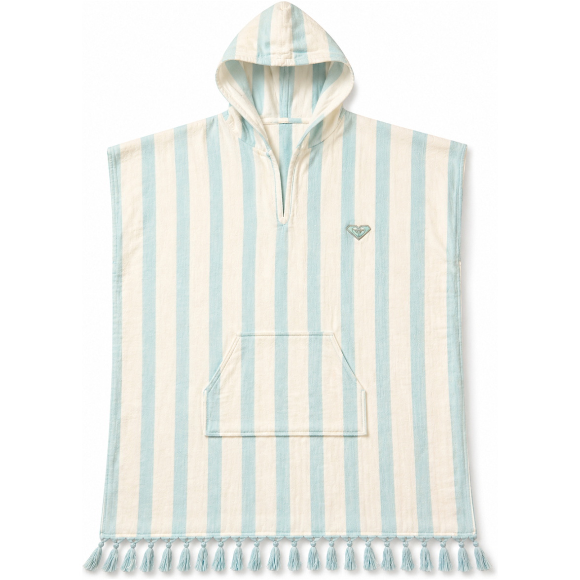 2026 Roxy Womens Bird Of Fever Poncho ERJAA04480 - Tanager Turquoise